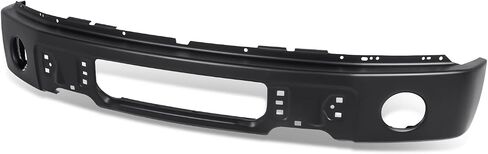 Auto Dynasty Front Bumper Impact Face Bar Compatible with 2009-2014 Ford F-150, with Fog Light Cutout, Non Fit Harley Davidson/Raptor Model, Painted Black in Kuwait