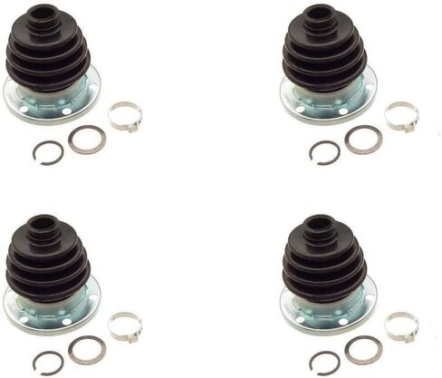 Replacement 4 Rear Inner Outer CV Joint Boot Kit 42343025289 For Porsche 924 in Saudi Arabia