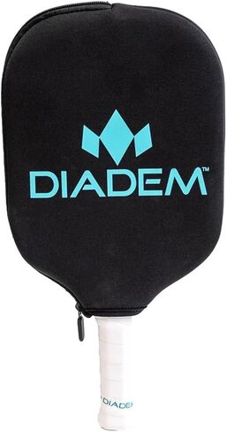 Diadem Pickleball Paddle Covers | Neoprene Cover | One Size Fits All Diadem Paddles (Black/Yellow) in Kuwait