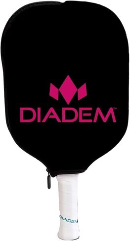 Diadem Pickleball Paddle Covers | Neoprene Cover | One Size Fits All Diadem Paddles (Black/Yellow) in Kuwait