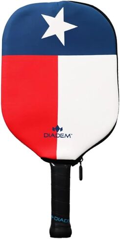 Diadem Pickleball Paddle Covers | Neoprene Cover | One Size Fits All Diadem Paddles (Black/Yellow) in Kuwait