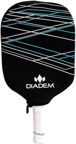 Diadem Pickleball Paddle Covers | Neoprene Cover | One Size Fits All Diadem Paddles (Black/Yellow) in Kuwait