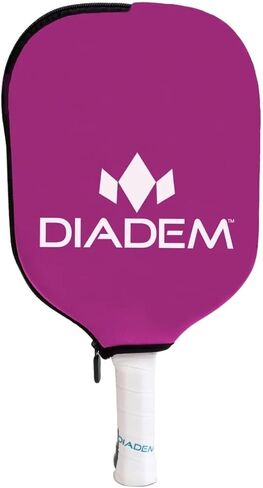Diadem Pickleball Paddle Covers | Neoprene Cover | One Size Fits All Diadem Paddles (Black/Yellow) in Kuwait