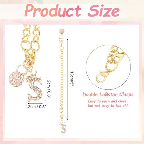 سلسلة مفاتيح كرة ديسكو أولي ديسكو للحامل ، بلينج كراون رسالة الماس بريق مفاتيح الإكسسوارات in Saudi Arabia