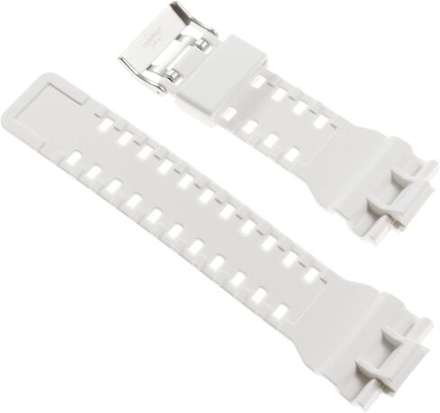 Casio 10347710 Genuine Factory Replacement White Rubber Watch Band fits G-8900A-7 GA-100A-7A GR-8900A-7 GW-8900A-7 in Saudi Arabia