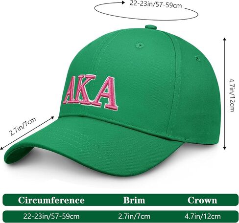 Sorority Gifts Trucker Baseball Hats Cap for Women Girl - Embroidered Adjustable Cotton Women Hat in Saudi Arabia