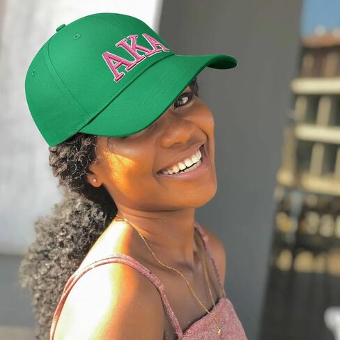 Sorority Gifts Trucker Baseball Hats Cap for Women Girl - Embroidered Adjustable Cotton Women Hat in Saudi Arabia
