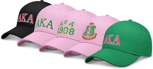 Sorority Gifts Trucker Baseball Hats Cap for Women Girl - Embroidered Adjustable Cotton Women Hat in Saudi Arabia