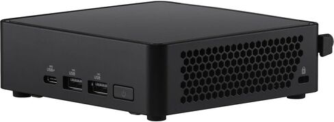 ASUS NUC 14 Pro Slim Mini Desktop (Intel Core 3 100U، Intel Graphics Shared، 8 جيجابايت DDR5، 128 جيجابايت PCIe SSD، 2 Thunderbolt 4، WiFi 6E، Bluetooth 5.3، 90W PSU، RJ-45، Win 11 Home) مع منفذ USB DKZ المتوسع in Saudi Arabia