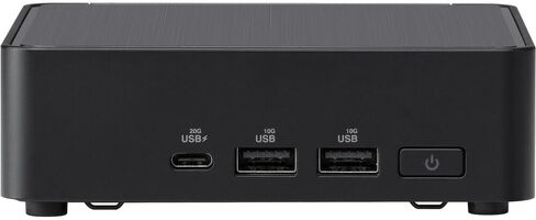 ASUS NUC 14 Pro Slim Mini Desktop (Intel Core 3 100U، Intel Graphics Shared، 8 جيجابايت DDR5، 128 جيجابايت PCIe SSD، 2 Thunderbolt 4، WiFi 6E، Bluetooth 5.3، 90W PSU، RJ-45، Win 11 Home) مع منفذ USB DKZ المتوسع in Saudi Arabia