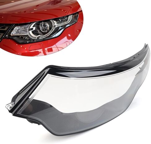 Chcury1 Car Left Side Headlight Headlamp Shell Cover, Front Lighting Lamp Headlight Assembly Shell For Land Rover Discovery Sport 2015-2019, Left in Saudi Arabia