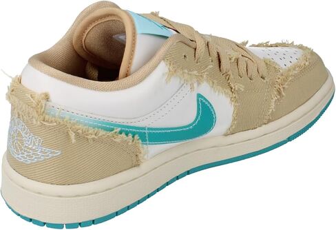 حذاء رياضي Air Jordan 1 Low للنساء من Nike Jordan - سمسم/صبار داستي HF4983-252 - مقاس 6.5 واط in Saudi Arabia