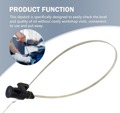 1 PC Transmission Oil Dipstick, OEM 31086-JA00A Replacement, Engine Oil Level Indicator for Accurate Fluid Measurement, Compatible with Maxima, Altima, Rogue (Black) in Saudi Arabia