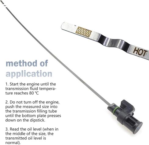 1 PC Transmission Oil Dipstick, OEM 31086-JA00A Replacement, Engine Oil Level Indicator for Accurate Fluid Measurement, Compatible with Maxima, Altima, Rogue (Black) in Saudi Arabia
