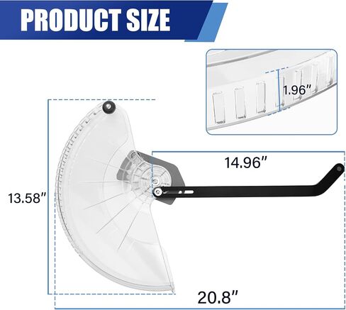 080016005704 Miter Saw Blade Guard Assembly Compatible with Ryobi TSS102L TS1345L 10" Miter Saw in Kuwait