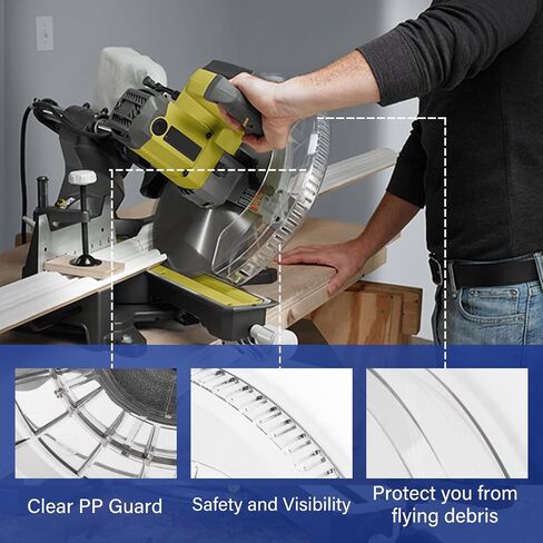 080016005704 Miter Saw Blade Guard Assembly Compatible with Ryobi TSS102L TS1345L 10" Miter Saw in Kuwait