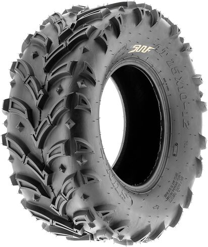 SunF A024 25x8-12 ATV UTV Mud/Trail Tire, 6-PR in Saudi Arabia