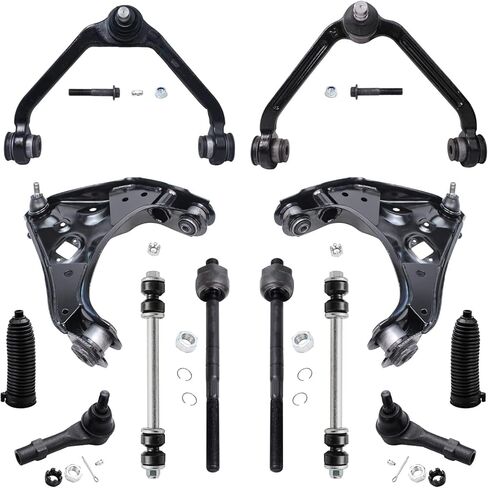 Detroit Axle - Urbrith End 12pc Kit For Ford Explorer Ranger Mazda B2500 B3000 Mercury Mountaineer Lower Control Arm Ball Moints Bars Inner Tie Inner - Not For Coil Spring Sus in Saudi Arabia