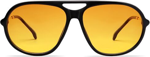 Vanlinker Trendy Polarized Aviator Genslasses for Women Men Retro 70s Metal Frame Adiators VL9824 in Kuwait