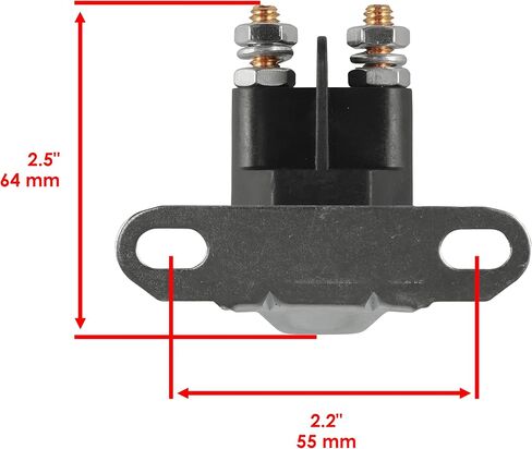 Caltric Starter with Drive Bendix and Relay Solenoid Compatible With Polaris Trail Blazer 250 1991-2006 in Saudi Arabia