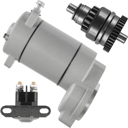Caltric Starter with Drive Bendix and Relay Solenoid Compatible With Polaris Trail Blazer 250 1991-2006 in Saudi Arabia