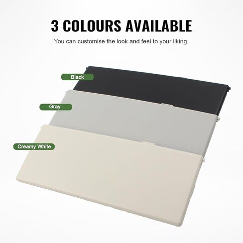 GZYF Car Sunvisor Mirrors Makeup Mirror Vanity Cover, Auto Front Vanity Mirror Sun-Shading Cosmetic Mirror Cover Trim LR063682 for Land Rover for Range Rover Sport/Rover Evoque/Discovery 4(Grey) in Saudi Arabia