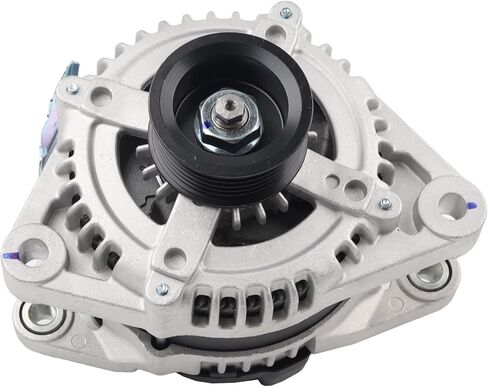 المولد 150A 12V 6-GROOVE بكرة متوافقة مع 13-18 Hyundai Santa Fe & 12 Genesis و 13-19 Santa Fe XL & 12-17 Azera ، 11 15-18 Kia Sorento و 11-12 14-18 Sedona & 14-16 Cadenza & K900،11591 in Kuwait