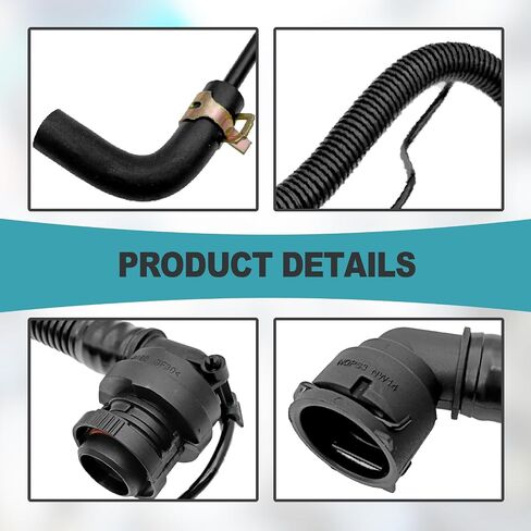 PCV Valve Hose with Bypass Valves for Buick and Chevy - Compatible with Chevy Cruze/Sonic/Trax & Buick Encore 1.4L - Replaces #55568267, 25193343, 46829 in Saudi Arabia