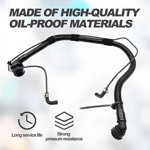 PCV Valve Hose with Bypass Valves for Buick and Chevy - Compatible with Chevy Cruze/Sonic/Trax & Buick Encore 1.4L - Replaces #55568267, 25193343, 46829 in Saudi Arabia