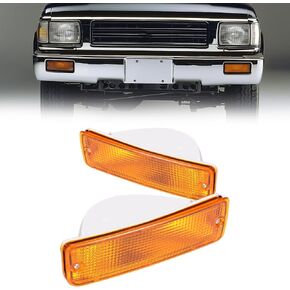 HECASA 2PCs انعطف ضوء الإشارة متوافق مع 1989-1995 استبدال شاحنة بيك آب تويوتا ل to2520505 to2521107 in Kuwait