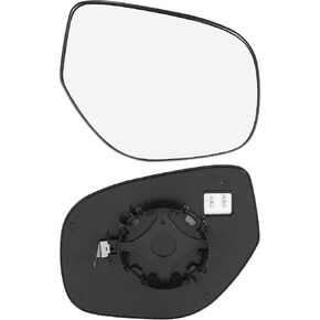 TOP-VIGOR 1-Pack Passenger Side Heated Mirror Glass Compatible with Mitsubishi Outlander 2014 2015 2016 2017 2018 2019 2020, Right Heated Mirror with Backing Plate, Relpace 7632B610 in Saudi Arabia