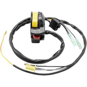 M Mati Handlebar Control Control Stop Bungh Headlight Switch for Suzuki LT250R Quadracer 250 1987-1992 37400-19a10 in Kuwait