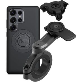 Quad Lock Motorcycle Handlebar Phone Mount PRO - Large with Vibration Dampener and MAG Phone Case for Galaxy S24 Ultra in Kuwait