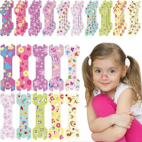 30 عددًا صغيرًا من شرائح أنف الأطفال 1.73 * 0.55 فتيات يتنفسون شرائح الأنف لشخير شرائح الأنف الرسوم المتحركة للأطفال in Kuwait