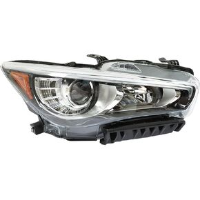WFLNHB Headlight Assembly Replacement for Infiniti Q50 2014-2022 RH 260104HB0B Passenger Side in Saudi Arabia