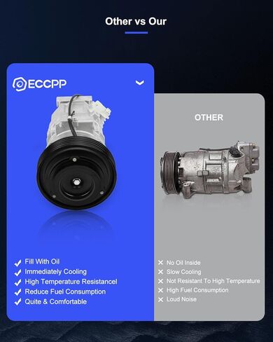 ضاغط ECCPP A/C مع Clutch 2013-2017 لـ Honda for Accord 3.5L 2016-2017 لـ Acura RDX 3.5L AC ضاغط in Kuwait