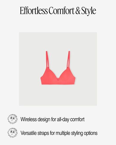 Organic Basics Women's Core Wireless Plunge Bra in Saudi Arabia