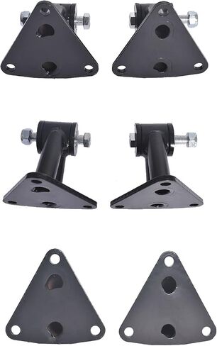 munirater Engine Swap Weld-In Motor Mounts Replacement for Chevy Small & Big Block SBC BBC 91018040 in Saudi Arabia