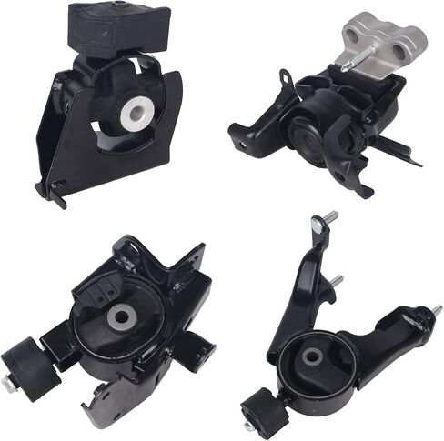 PAROD 4PCS Engine Motor Mount Kit Fit for 2009-2010 Pontiac Vibe, 2009-2013 Toyota Corolla, 2009-2013 Matrix 1.8L L4 Replace#A62015 A62023 A62027 A62022 in Saudi Arabia