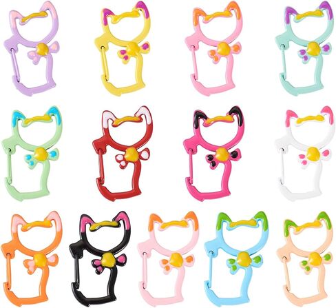 26pcs 25mm O Ring for keychain spring o Ring Metal Key Ring Round Carabiner keyring snap clip trigger buckle spring buckle for belt bag ، jolar ، dog consh ، projects projects projects in Kuwait