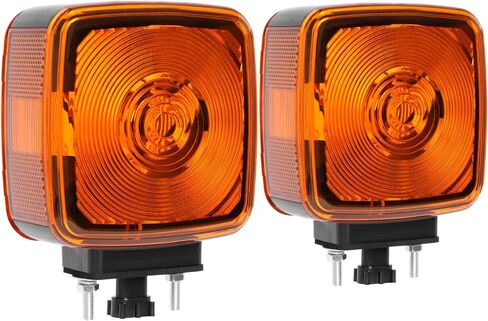 HECASA Turn Signal Light Compatible with 1990-2009 Chevy Chevrolet Kodiak GMC Topkick Replacement for 15148648 Turn Signal Lamp Yellow Lens Marker Light 1PC in Saudi Arabia