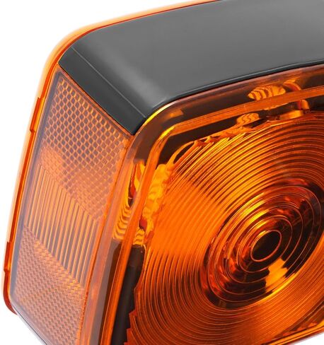 HECASA Turn Signal Light Compatible with 1990-2009 Chevy Chevrolet Kodiak GMC Topkick Replacement for 15148648 Turn Signal Lamp Yellow Lens Marker Light 1PC in Saudi Arabia
