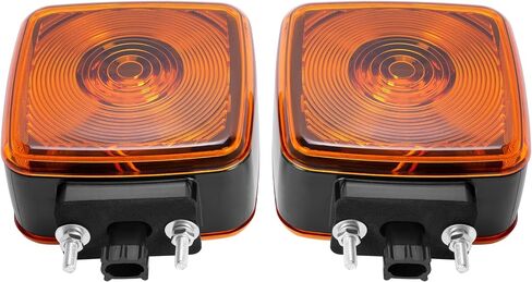 HECASA Turn Signal Light Compatible with 1990-2009 Chevy Chevrolet Kodiak GMC Topkick Replacement for 15148648 Turn Signal Lamp Yellow Lens Marker Light 1PC in Saudi Arabia