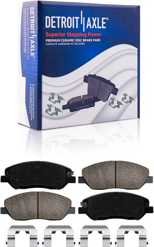 Detroit Axle - Brake Kit for 2007 2008 2009 Hyundai Santa Fe Disc -Discords and Brake Palcs Plads Artive and Grake Placems in Saudi Arabia