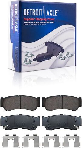 Detroit Axle - Brake Kit for 2007 2008 2009 Hyundai Santa Fe Disc -Discords and Brake Palcs Plads Artive and Grake Placems in Saudi Arabia