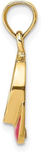 14K Gold Gold Beach Bump Bendant Pendant in Saudi Arabia