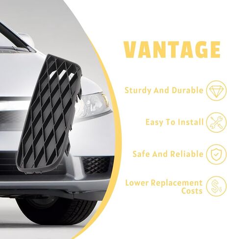 2PCS LAMP LAMP يتوافق مع Honda Civic 2009 2010 2011 ، استبدال 71106SNAA50 ، HO1039100 ، 71108SNAA50 in Kuwait