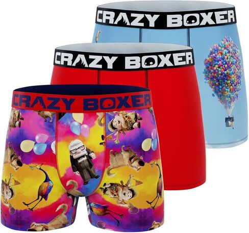 Crazoxer Disney Monsters Men Men Boxer Boxer (3 Pack) in Saudi Arabia