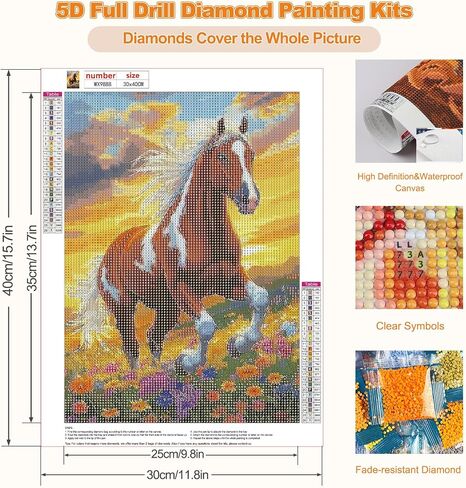 Ceovr Flamingo Diamond Art Kits للبالغين ، فلامنغو مع أحذية 5D DIY DIY الكامل Drill Painting Dots Great Gem Art ، Comple Crafts Kits Arts و Gall Decor for Home Office 12x16inch in Kuwait