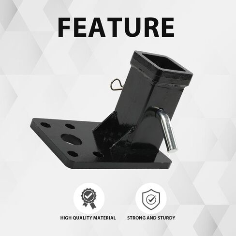 G-PLUS 2'' Rear Receiver Trailer Tow Hitch Kit Compatible with Kawasaki Mule 600 610 2005-2016/Kawasaki Mule SX 2017-2023 in Saudi Arabia